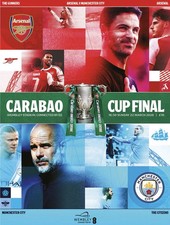2026 ARSENAL v  MANCHESTER CITY (CARABAO CUP FINAL) PROGRAMME - PRE-ORDER