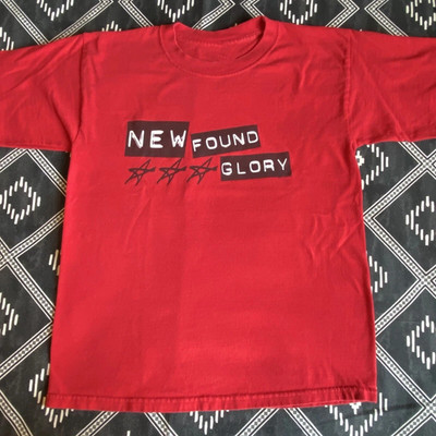 NEW FOUND GLORY BAND RED COLOR ALL SIZE SHIRT UNISEX KK448