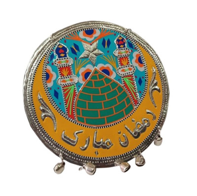 Chamakpatti Ramadan Mubarak Wandbehang - Halbmond & Stern Design