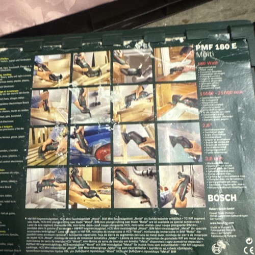 Bosch Multimaster PMF 180 E mit Koffer Und Zubehör - Bild 8 von 8