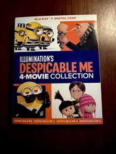 Despicable Me 4-Movie Collection - (Blu-ray) Like New (No Digital!) W Slipcover!