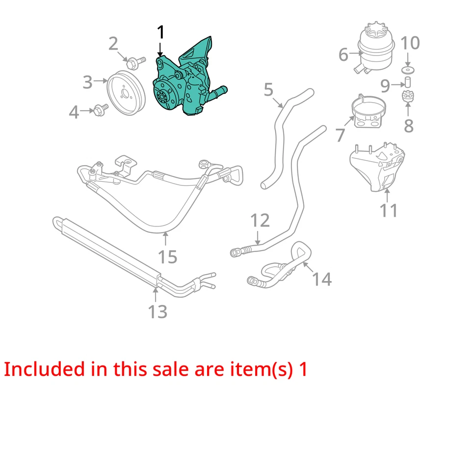 Bomba columna dirección asistida BMW 328XI OEM TIGNE Foto 3 de 4