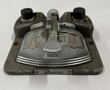 Vintage Revere Film Splicer, Cutter W/ 2 Bottles