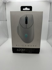 Alienware - AW620M Wireless Optical Gaming Mouse - Lunar Light