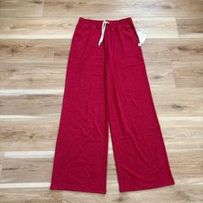 Vuori Halo Essential Wideleg Pant Strawberry Heather M