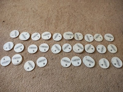 POGS - WORLD POG FEDERATION - THE LIMITED EDITION - Vintage 90s Pogs - Near Full 29of 30