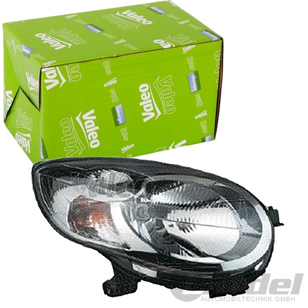 Valeo Scheinwerfer Halogen Rechts Passend FüR CitroËN C1-image