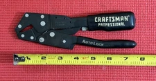 Vintage Craftsman Professional 45307 Auto Lock Pliers Made in USA  Excellent!!!