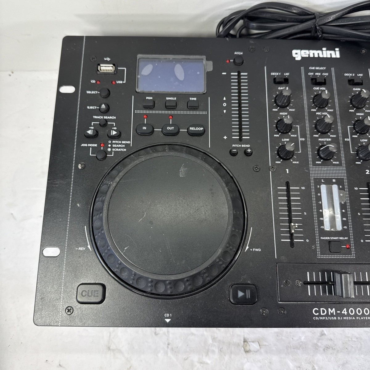 GEMINI CDJ CDM-4000 オマケ付 CDM-4000 USB, MP3/CD DJ Media Player - Gemini Sound