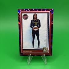 2025 Panini Donruss WNBA Basketball #44 DEWANNA BONNER Purple Laser # /99 FEVER