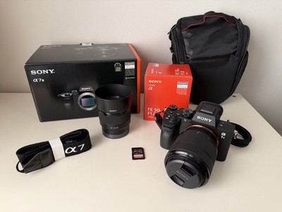 Sony Alpha 7 III con objetivo 28-70mm + Objetivo Sony FE 50mm F1.8
