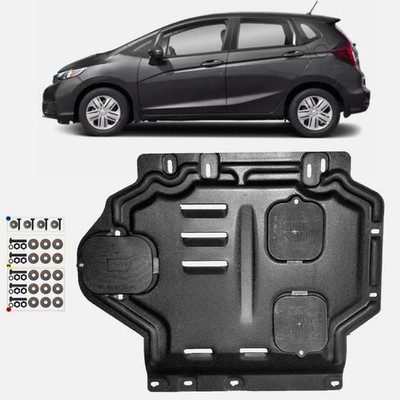 Engine Splash Shield For 2007-2020 Honda Auto 1.5L Under Guards Mudguards Black