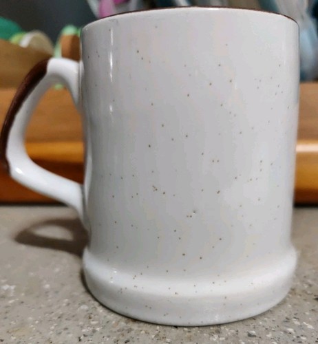 Vintage Dog Mug Cup Golden Retriever Speckled Enesco Made In Korea 1984  - Picture 2 of 4