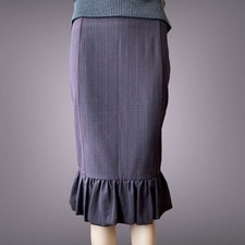 Roberto Just Cavalli VTG Striped Skirt Size 42 M