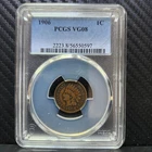 1906 Indian Head Penny One Cent PCGS G8 Attention low grade slab collectors