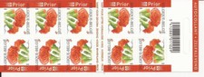 Belgium - Booklet - 2004 - COB B43** - SCOTT 1995a - Red Carnations - MNH -