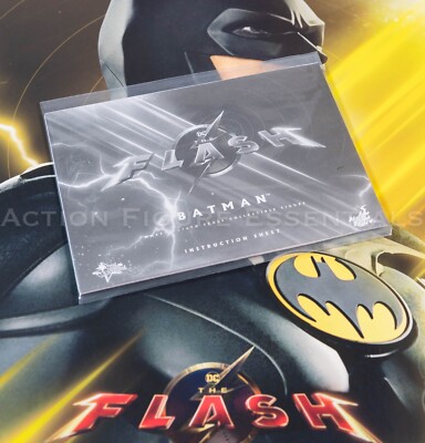 Hot Toys Batman Instruction Booklet Keaton Modern Suit MMS712 1:6 lose Teile