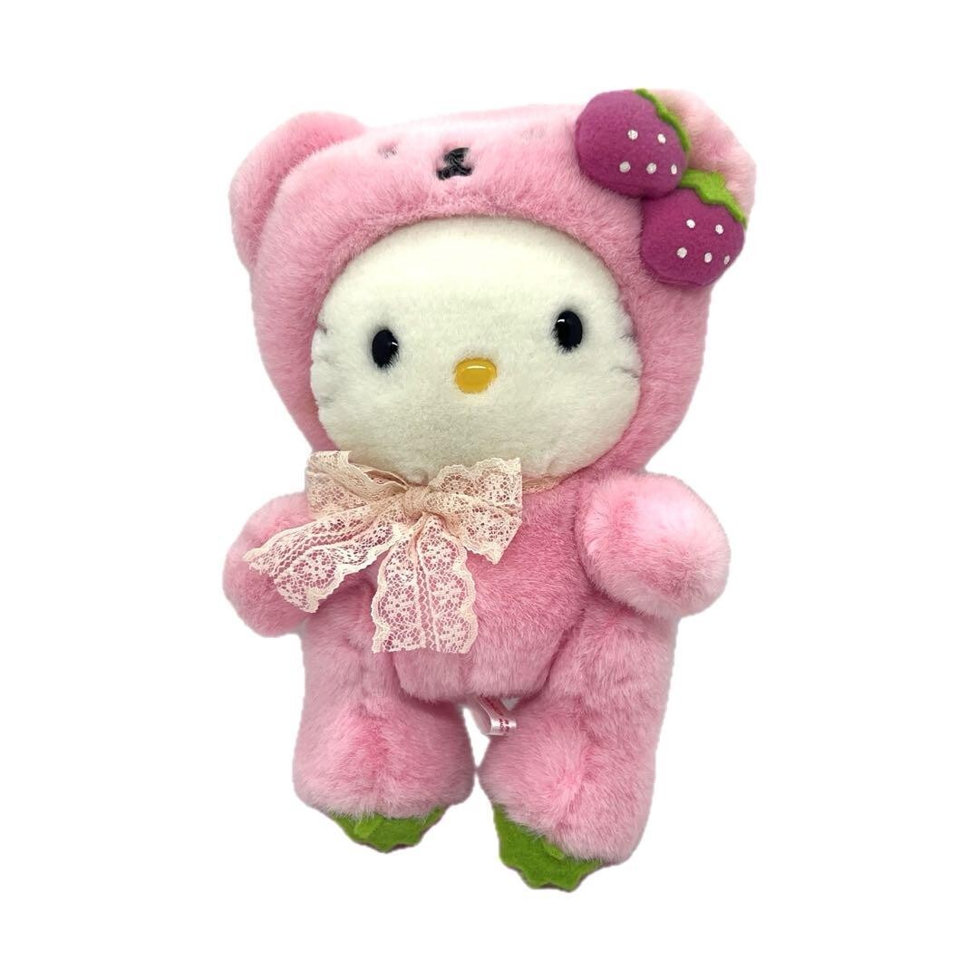 Sanrio Hello Kitty Strawberry Bear Plush 2005 Limited Edition 19cm 