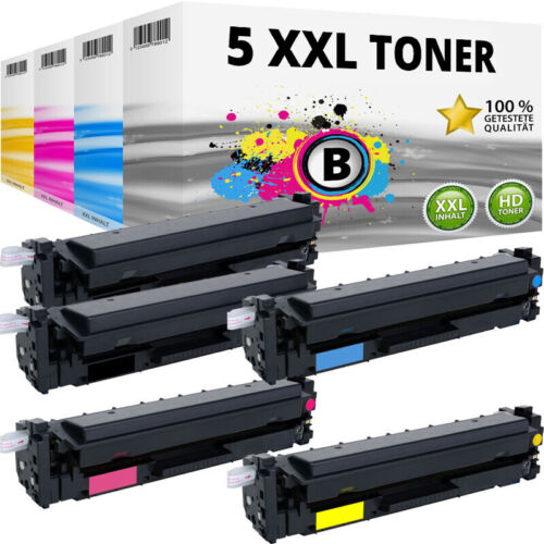 5x XXL Toner for HP LaserJet M452dw M452dn M452nw M377dw M477fdn M477fdw M477fnw - Picture 1 of 9