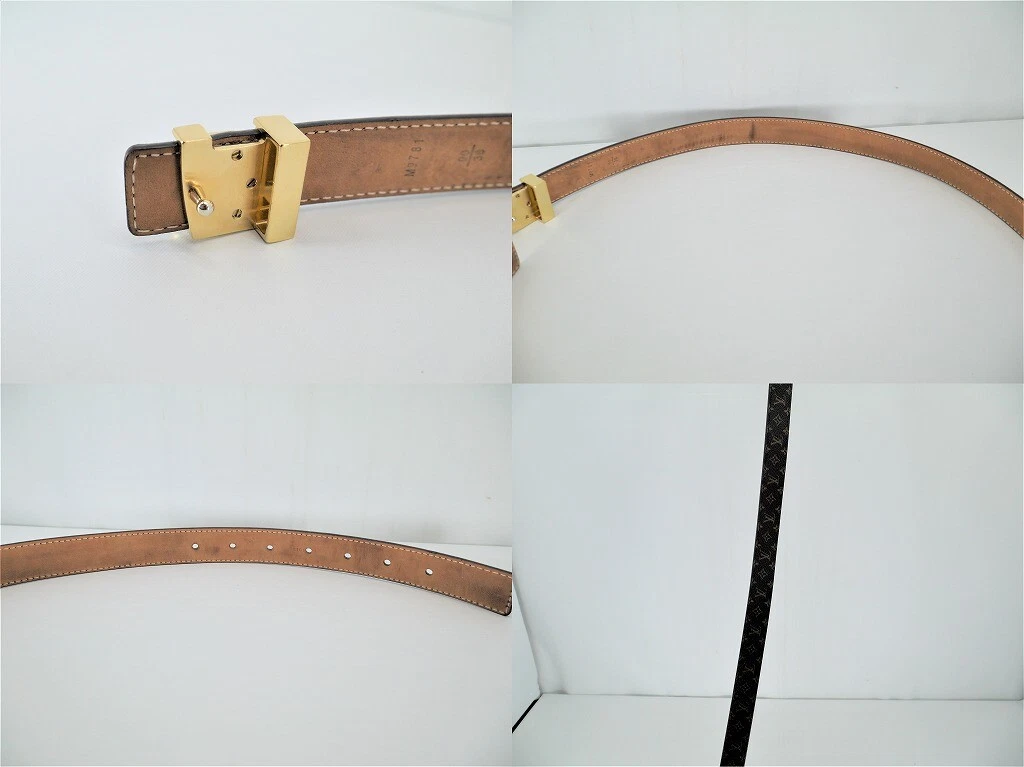 LV Monogram Canvas Initiales 25mm Belt M9781