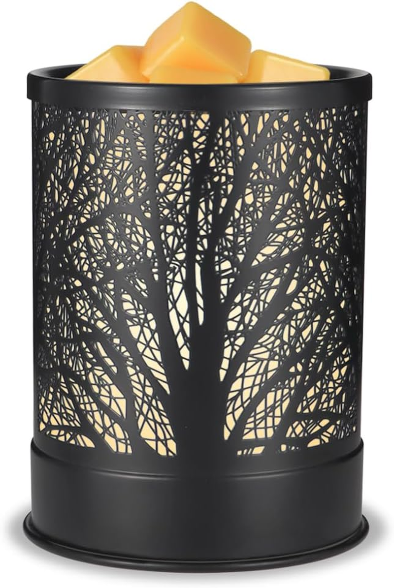 2-in-1 Electric Metal Wax Warmer for Scented Candles & Melts