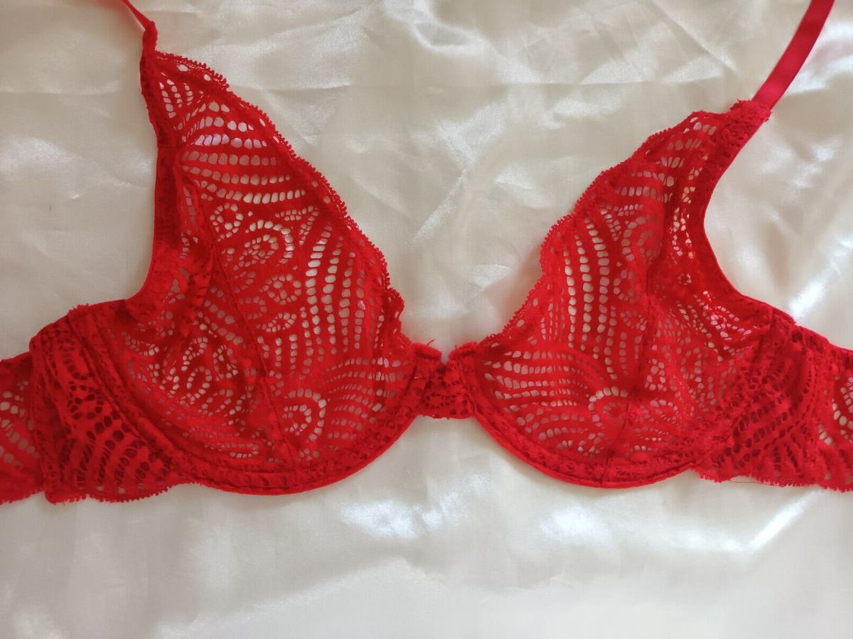 Boohoo UK 36B Red or Wine Underwire Sexy See-Through Lace Detail Plunge Bra | eBay UK Boohoo UK 36B Red or Wine Underwire Sexy See-Through Lace Detail Plunge Bra | eBay UK