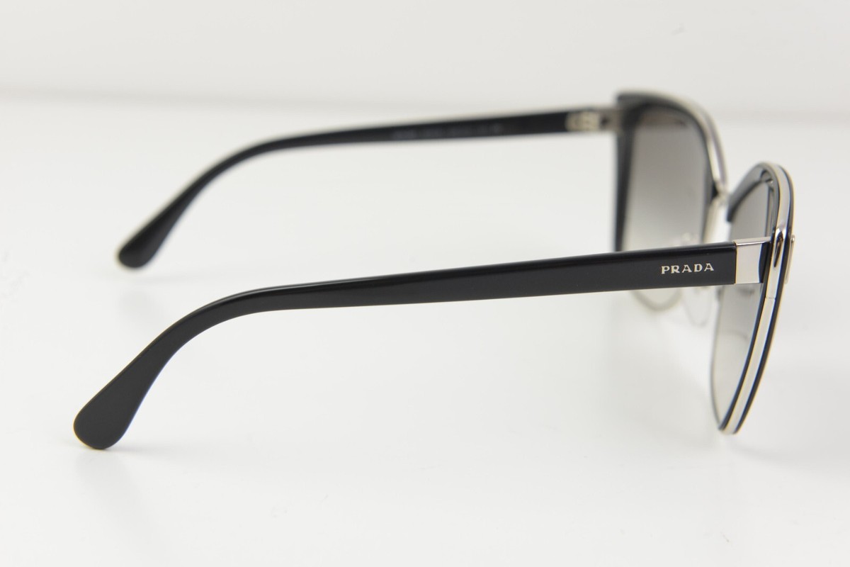 Prada Black Oversized Cat-Eye Sunglasses ?️ SPR 56T 57016 1AB-5LO 140 3N Prada Sunglasses 2015 Black Cat Eye Square PR15VS SPR 15V  main image 2