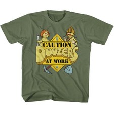 Kids Fraggle Rock Caution Doozers TV Shirt