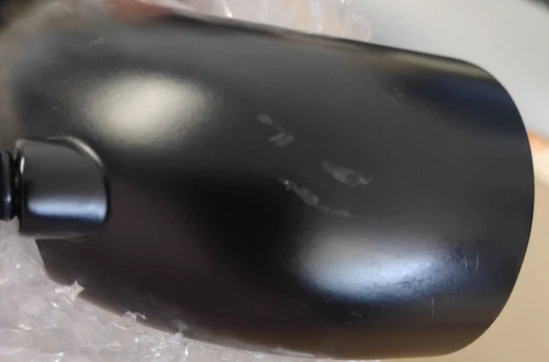 Signature Hardware Lexia Integrated Diverter Tub Spout Matte Black **FLAW** - Picture 2 of 6