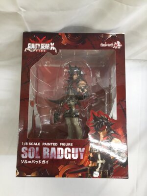 GUILTY GEAR Xrd -SIGN- Sol Badguy 1/8 PVC Figur Normal Edition Japan mit Box