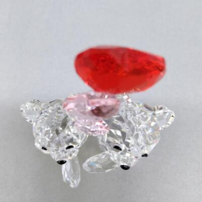 Swarovski crystal Kris Bear heart balloons 5185778 figurine | eBay