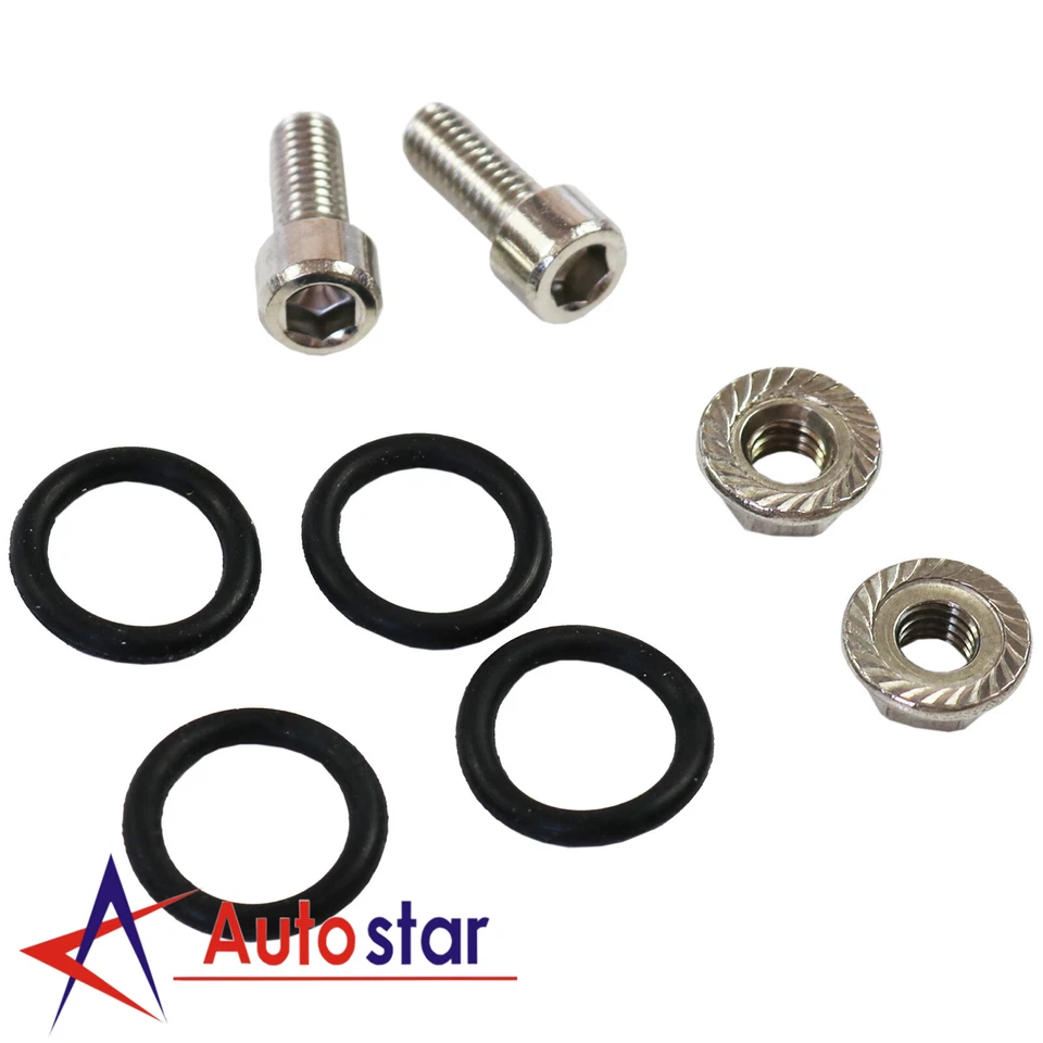 Kit de filtro de tanque de respirador depósito de captura de aceite negro de aluminio motor de cilindro Foto 2 de 4