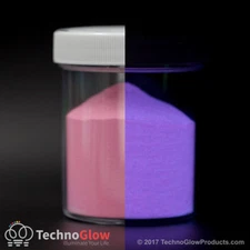 Glow in the Dark Powder, fluorescent COTTON CANDY - UV Reactive Glow Pigment