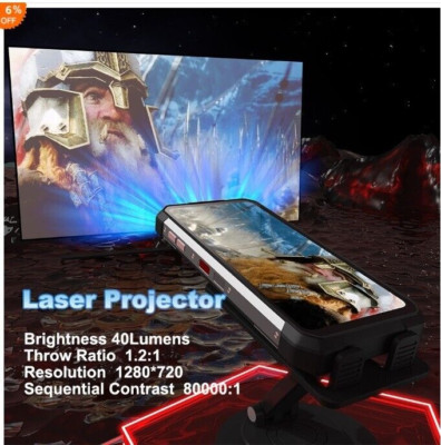UNIHERTZ TANK 2 Pro 8849 DLP-Projektor .HEAVY DUTY Telefone 12GB+512GB 23800mAh