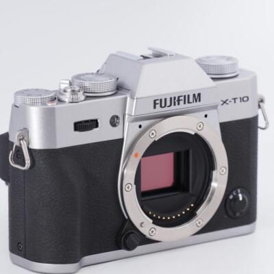 Fujifilm X Series X-T10 16.3MP Digital Camera - Silver (Body Only