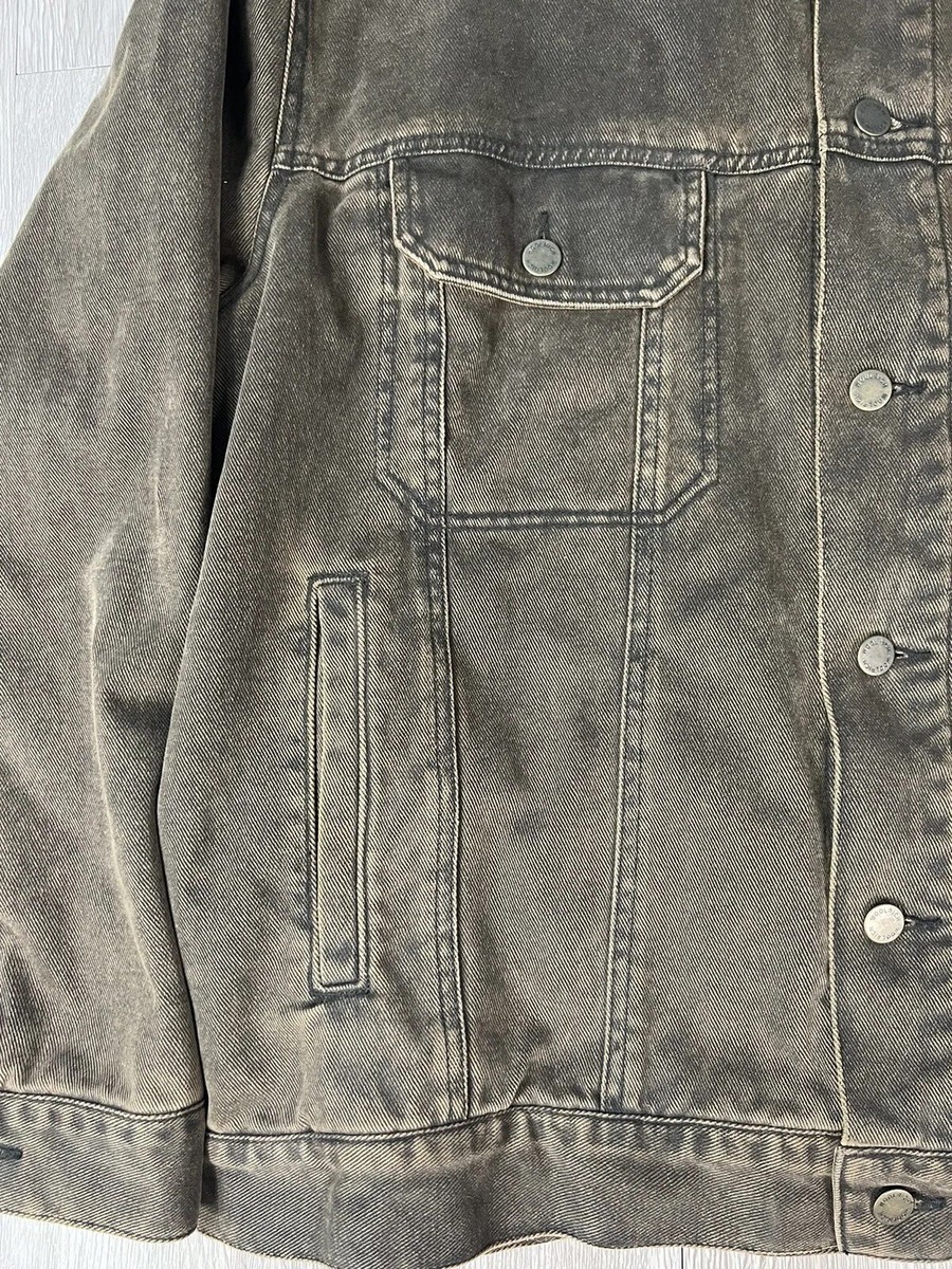 Woolrich Blanket Lined Brown Denim Jacket Men 2XL Chore Barn Woolrich Blanket Lined Brown Denim Jacket Men 2XL Chore Barn