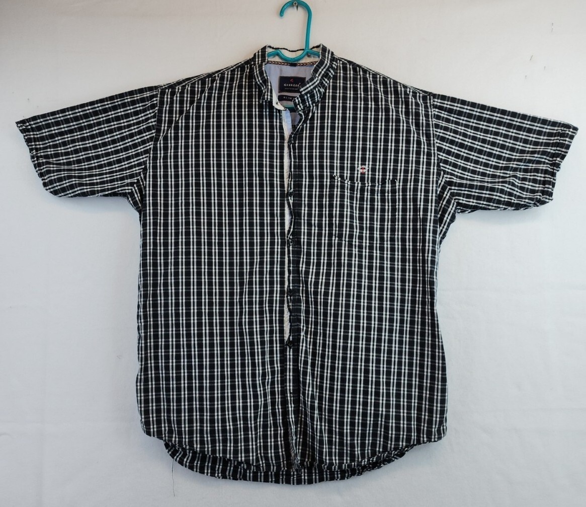 【PRO CLUB】★シャツ★ Men's Checker Short Sleeve Shirt Pro Club Men's Comfort Ombre Checker Short Sleeve Shirt
