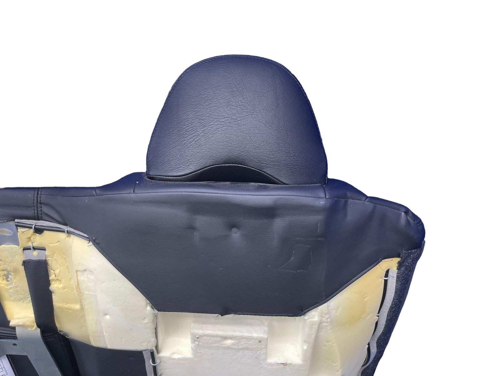 2012-2019 MASERATI GRANTURISMO OEM REAR UPPER SEAT CUSHION BLACK LEATHER