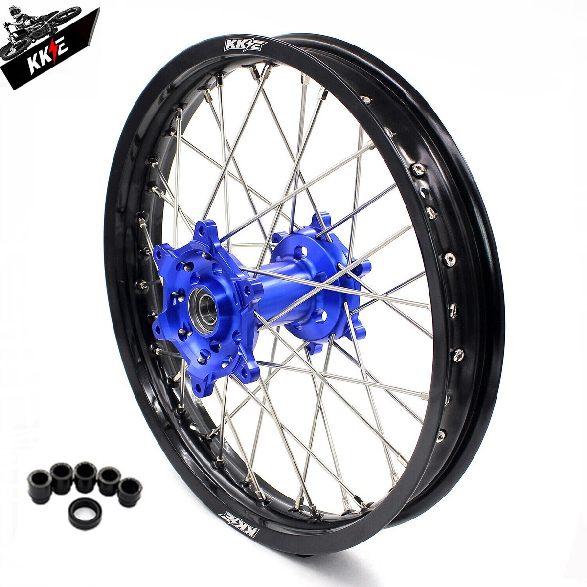 YZ125 18インチホイール　軽リム　DID KKE 18