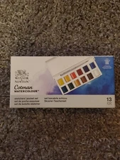 Winsor & Newton Cotman Watercolour Sketchers Pocket Set, 13pcs