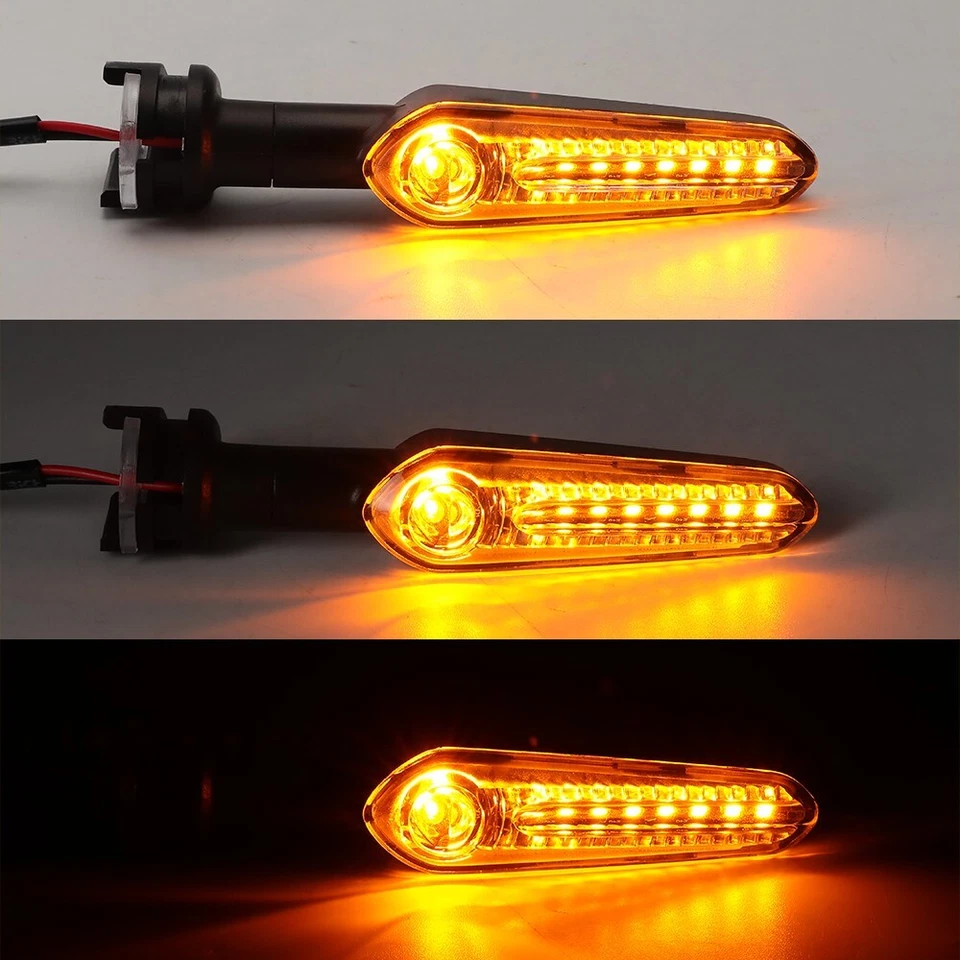 Para Yamaha YZF R1 MT-03 Tracer 900 FZ25 Luces de señal de giro Lámpara indicadora de flash Foto 3 de 4