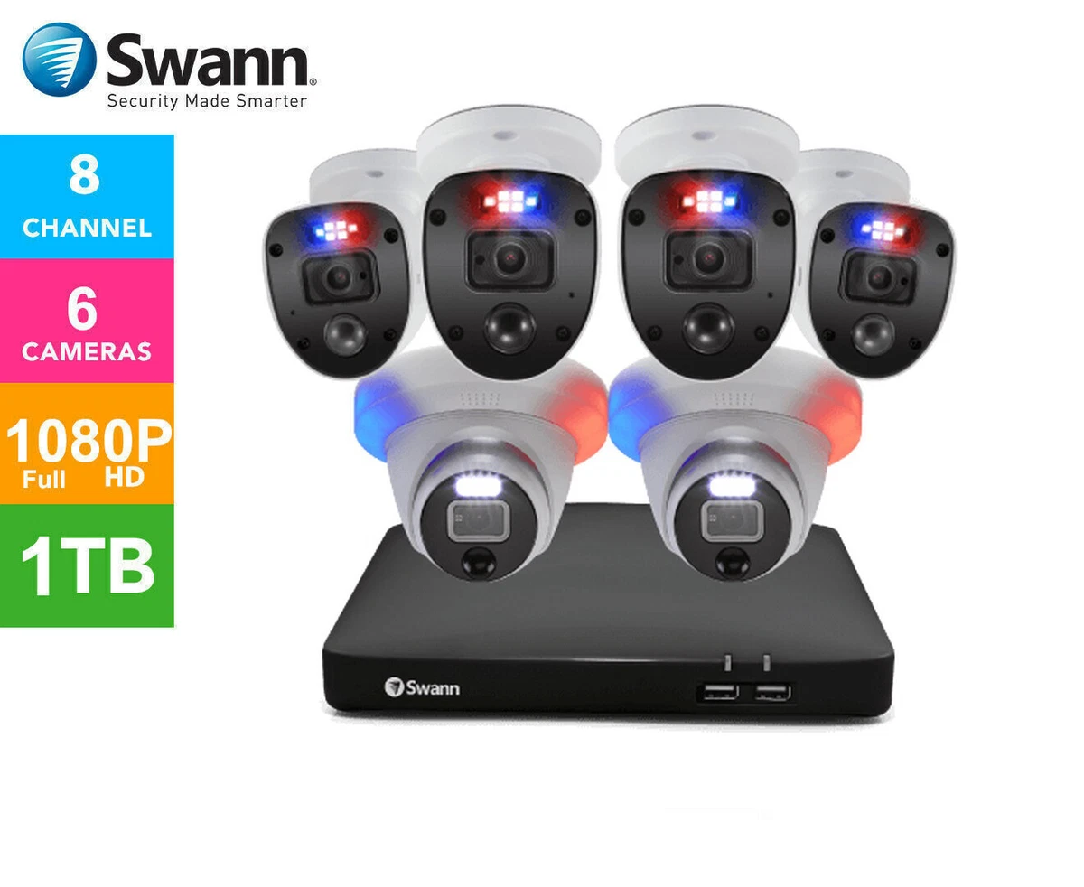 Swann, 2x Swann IP Cameras using 1 Cable, See How