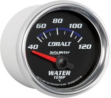 Auto Meter 2 Cobalt Meter Water Temperature Gauge 40-120c