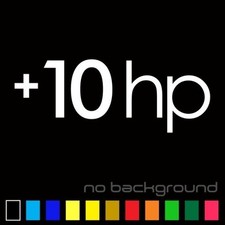 10hp Sticker Vinyl Decal Euro Drift Illest Lowered Jdm Fatlace Adds Turbo Hp