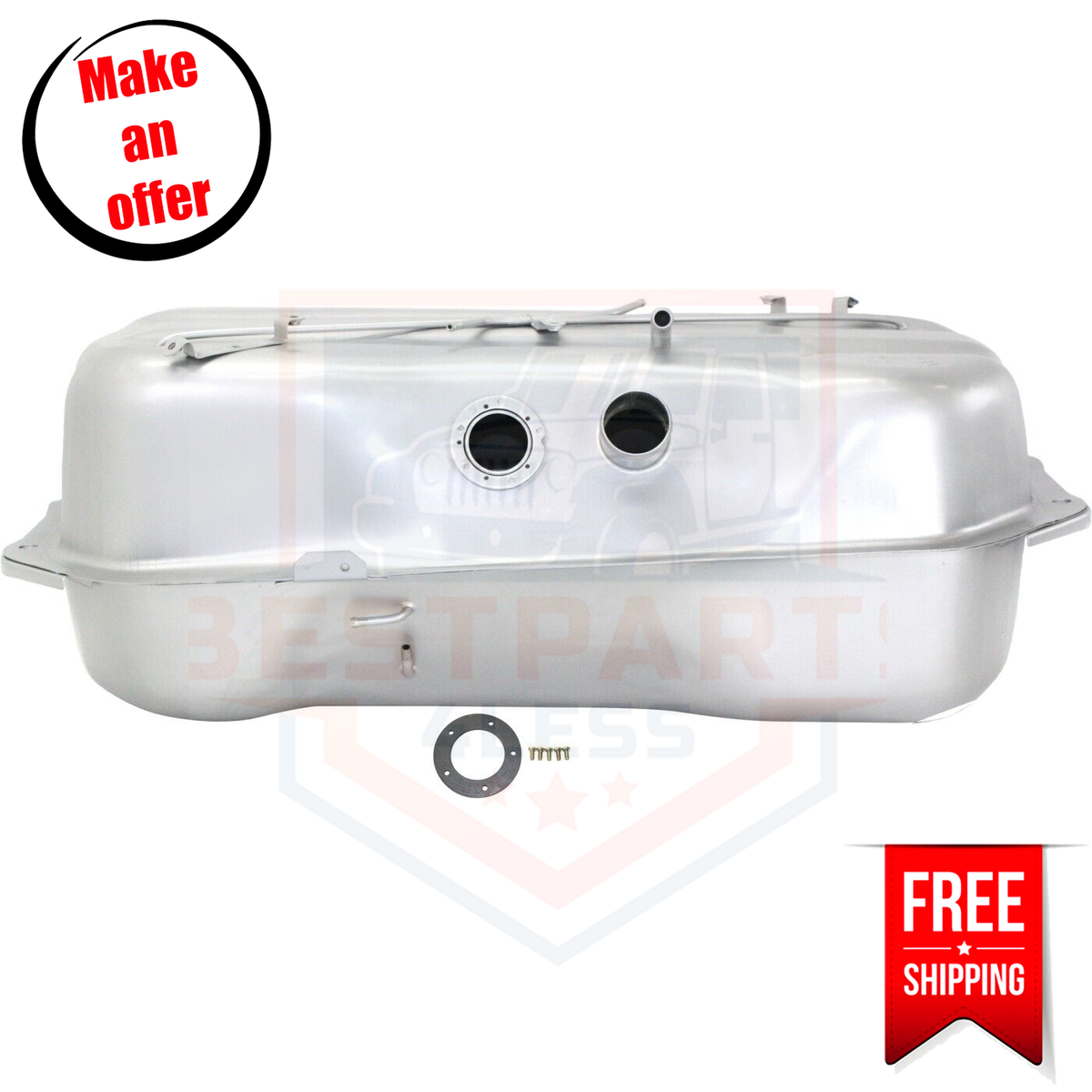JC Whitney Fuel Tank 15 Gallon for 1983-1985 Dodge Ram 50 Custom