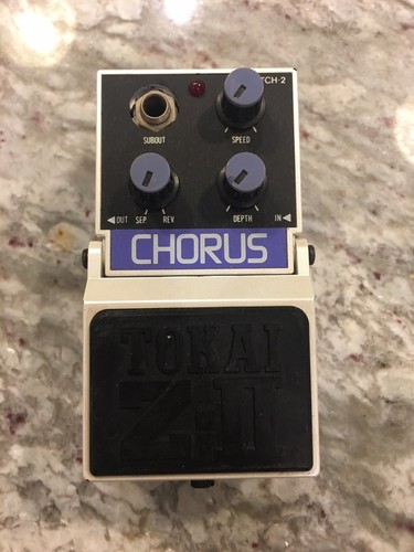 Tokai TCH-2 Z-II Analog Chorus Pedale per chitarra effetto vintage MIJ Japan + scatola - Foto 2 di 7