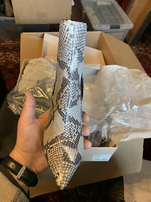 Roberto Cavalli Womens Python Boots Size 6 US $1295.00 New Italy 36 Last Pair !
