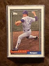 1992 Topps Rare Vintage Nolan Ryan #1 Baseball Card Near Mint Condition