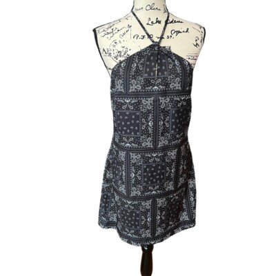 knee length dresses for ladies Paisley White Mini Dress - US 4 main image 0