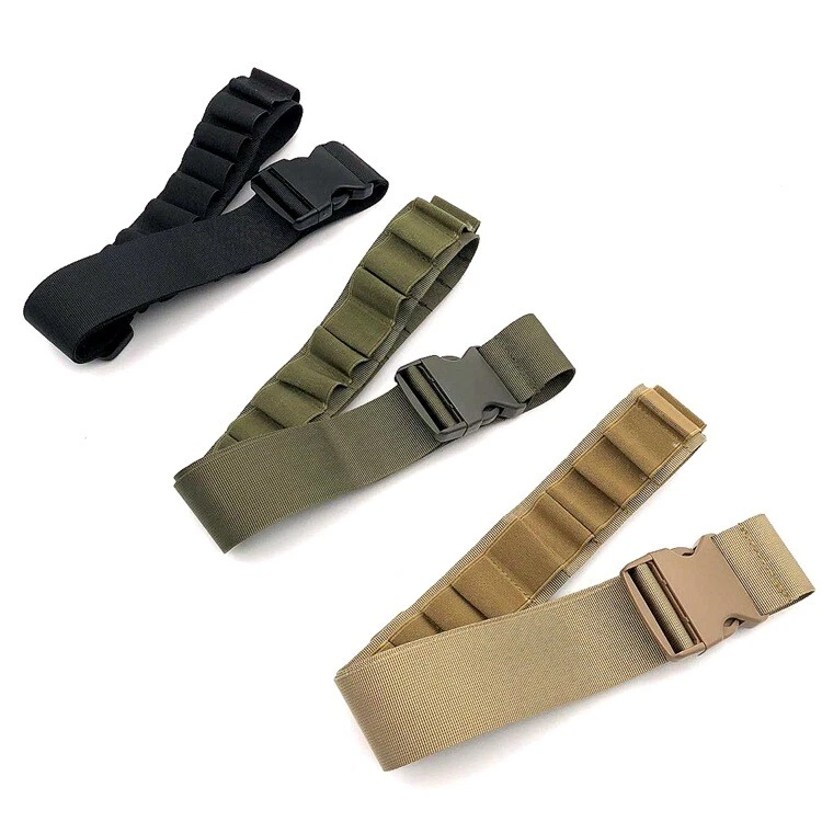 Tactical Hunting Shotgun 29 Shell Holder Cartridge Ammo Belt Sling 12G Bullet - Image 2 of 4
